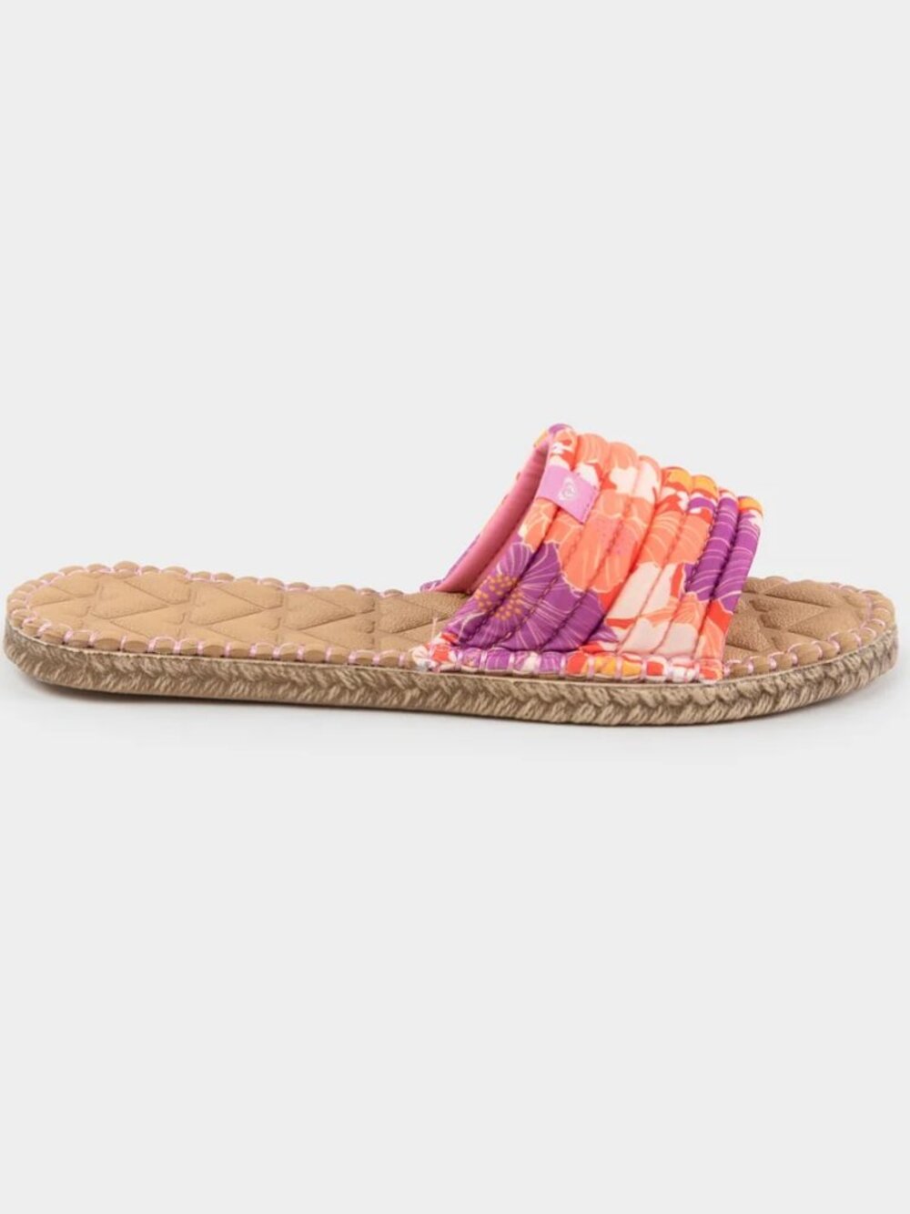 ROXY Floral Shoresoft Womens Slide Sandals/NWT/6 - Picture 2 of 12